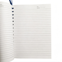 Cuaderno Personalizado con Encuadernación Cosida, 80 Hojas Rayadas, Cuaderno Escolar de Ejercicios 200x145mm, Cuaderno de Escritura para Estudiantes, Papelería al por Mayor