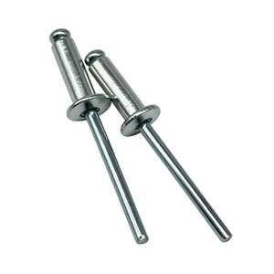 Rivets aveugles à tête ronde M4.8x12 mm en acier inoxydable 304 pour assemblage de châssis, rivets en alliage d'aluminium - Product Image 1
