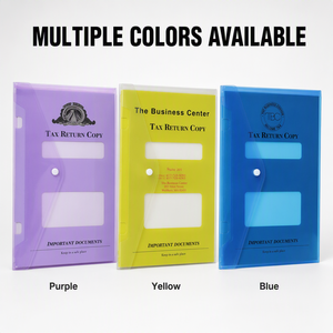 UIOWIO Custom Paper 1040 Tax Return Window File <strong>Folder</strong>,Custom-Printed Full-Color Pocket <strong>Folders</strong> - Product Image 5