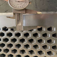 Panneau de clôture protecteur en maille perforée à tissage uni en acier inoxydable durable, personnalisé, avec revêtement en poudre, vente en gros d'usine