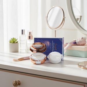 Cosmético Coreano ZENIBELL MULTI& BB CUSHION, Crema BB Mineral Blanqueadora, Iluminadora, Antiarrugas, con Protección UV, para Todo Tipo de Piel - Product Image 3
