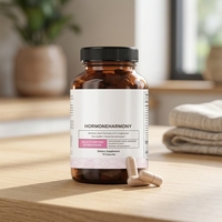 Capsules à base de plantes pour l'équilibre hormonal féminin adulte, soutien immunitaire, gestion de l'humeur et du sommeil, soulagement de la ménopause et du SPM, suppléments d'énergie et de pH
