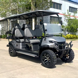 Voiturette de golf électrique ZOWN 2026 améliorée à 4 roues, 2/4/6 places, avec batterie au lithium personnalisable, chariot de golf, garantie de 2 ans - Product Image 1