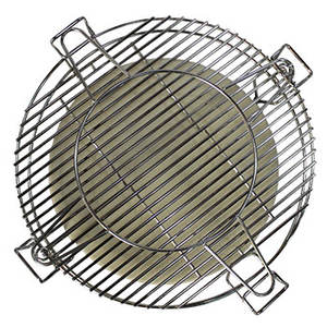 Sistema de Cocina <span class=keywords><strong>Divide</strong></span> & <span class=keywords><strong>Conquer</strong></span> para Usar en Parrillas Kamado - Product Image 2