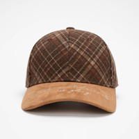 Gorro de Fieltro de Lana de Lujo de Nuevo Diseño, Gorra de Béisbol para Mujer, Gorra de Pico de Pato con Hebilla de Alta Calidad para Hombre, para Protección Solar al Aire Libre, Informal
