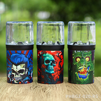 Nouveau design broyeur électronique pour fumer accessoires pour fumeurs en gros broyeur d'herbes broyeur de cigarettes coloré