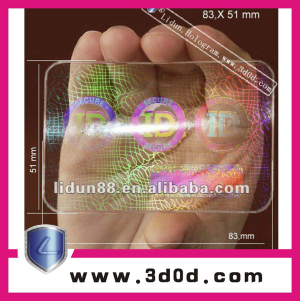 Новое поступление от производителя карты голограммы id карты