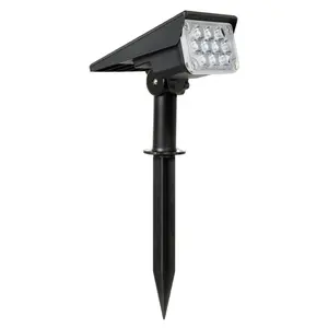 2021 Outdoor Laagspanning Rgb Boom Mount Verstelbare Spotlight Tuin Solar Landschap Light