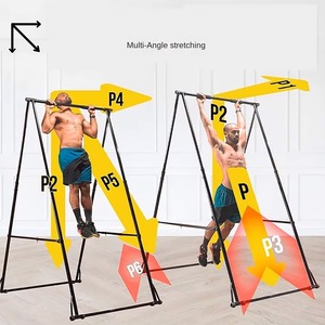 Chất lượng tốt nhất mạnh mẽ thép tháp điện có thể gập lại miễn phí đứng Workout trạm <span class=keywords><strong>pull</strong></span>-up <span class=keywords><strong>bar</strong></span> nhà phòng tập thể dục thanh ngang - Product Image 4
