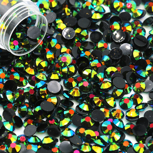 Resina Xulin, Diamantes de Imitación de 2mm-6mm, Color Jelly <span class=keywords><strong>AB</strong></span> para Decoración de Prendas, Venta al por Mayor con Empaque Personalizado - Product Image 4
