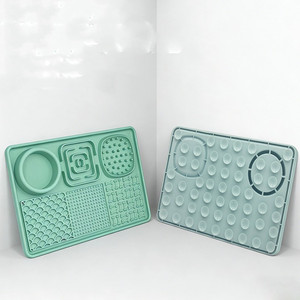 <span class=keywords><strong>Tappetino</strong></span> Multifunzione in Silicone <span class=keywords><strong>per</strong></span> <span class=keywords><strong>Cani</strong></span> e Gatti, Anti-Ingozzamento, con Funzione Slow Feeder e Puzzle, Ciotola Distrazionale con Ventosa <span class=keywords><strong>per</strong></span> Alimenti - Product Image 3