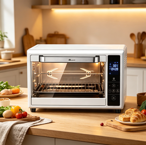 Four à friture <span class=keywords><strong>sans</strong></span> <span class=keywords><strong>huile</strong></span> multifonction Anbolife XXL 33L |   Four à convection 1800W avec rôtissoire, <span class=keywords><strong>pour</strong></span> friture à l'air, rôtissage et cuisson - Product Image 4
