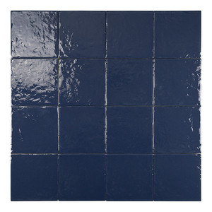 Azulejo Azul Fiji de 15 x 15 cm, 8.5 mm de Grosor, Acabado Brillante, Bordes Irregulares - Product Image 2