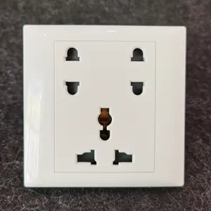 JN Foshan factory Cambodian style ABS switch socket non-standard two open two plug 86 switch socket