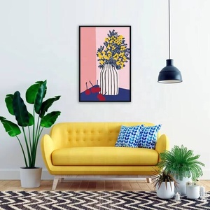 XIXI Kit de Pintura al Óleo por Números, Paisaje de Flores, Lienzo DIY Hecho a Mano, Decoración del Hogar - Product Image 2