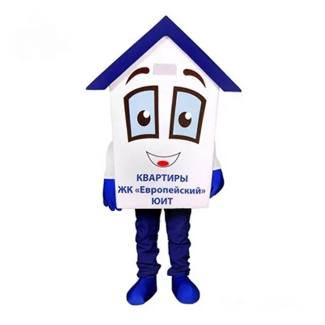 House Villa Apartment Mascot Costume Custom Business For Sale