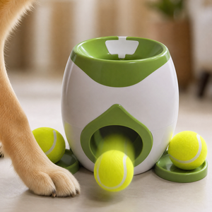<span class=keywords><strong>Lanzador</strong></span> Automático de <span class=keywords><strong>Pelotas</strong></span> de Plástico para Perros, Interior y Exterior, Máquina Interactiva para Lanzar <span class=keywords><strong>Pelotas</strong></span> de Tenis para Perros Pequeños y Medianos, 10-30 pies - Product Image 6