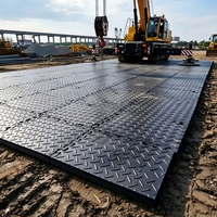 Tapis routiers en HDPE anticorrosion pour les usines chimiques et les projets de développement de sites côtiers