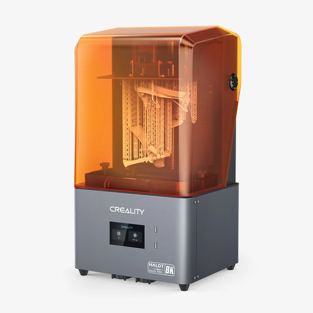 Creality Halot-Mage Pro 8K Resin 3D Printer, 170mm/h High-Speed LCD Photocuring 3D Printer for Industrial and Dental Use