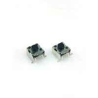 Interrupteur de support 6*6 SMT interrupteur tactile à Angle droit interrupteur à bouton-poussoir 2 broches