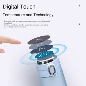 Tasse thermos sous vide intelligente en acier inoxydable 304-Mini cadeau portable pour étudiants et entreprises Grande capacité 6-12 heures Isolation - Product Image 3