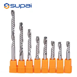 SUPAL低价硬质合金数控刳刨机钻头单槽立铣刀铣刀数控刀具