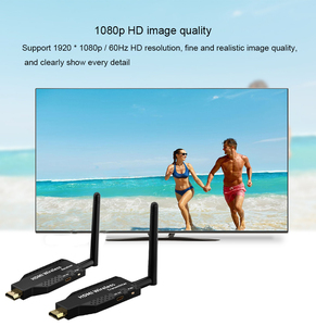 50M Không Dây <span class=keywords><strong>HDMI</strong></span> Extender Video Transmitter Receiver 1 Để 3 1X3 Hiển Thị Cho PS3/4 Máy Ảnh Máy Tính Xách Tay PC Để TV Màn Hình Máy Chiếu - Product Image 5