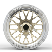 Jantes de Course Forgées ML-10, Polies et Brossées Argent, 18, 19, 20 Pouces, Compatibles E46 M3, E90 M3, E92 M3, F80 M3, F82 M4, Fabriquées en Alliage
