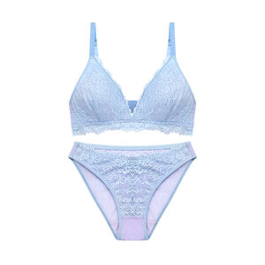 ملابس داخلية نسائية مثيرة من الدانتيل بالجملة من الشركة المصنعة، مقاسات من 32 إلى 38 كوب B، حمالة صدر دانتيل، ملابس داخلية بمقاسات كبيرة مخصصة - Product Image 6
