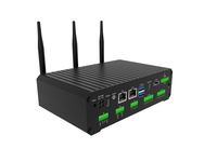 Caja de Computación de Borde con IA RK3588, Terminal de Computación Industrial Integrado A8 IoT, Caja Inteligente con 8G LPDDR5 y WIFI6