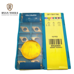 Dcmt11t304 DCMT11T308-PC tt9080 taegutecs Carbide chèn chuyển công cụ CNC cắt chèn máy tiện công cụ - Product Image 5