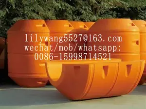 DN800-flotadores de dragado para tubería de pulpa de acero HDPE UHMWPE
