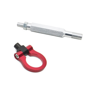 Crochets de remorquage en alliage d'aluminium avec anneau pour Subaru RB019, accessoires de remorquage pour pare-chocs avant et arrière, utilisation pour remorque de voiture de course - Product Image 5