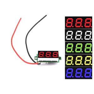<span class=keywords><strong>Mini</strong></span> kỹ thuật số <span class=keywords><strong>DC</strong></span> Vôn kế Điện áp Tester Meter 5 màu sắc <span class=keywords><strong>Mini</strong></span> kỹ thuật số <span class=keywords><strong>DC</strong></span> Vôn kế 0.28 inch hai dây 5V-30V - Product Image 1