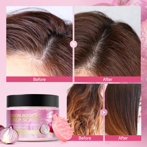 Exfoliante para el cuero cabelludo con sal marina, biotina, cebolla y batana para una limpieza profunda y suave. - Product Image 5