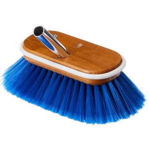 Scrub <strong>Brush</strong> with Floor Scrubber <strong>Deck</strong> <strong>Brush</strong> Long Handle Combo Cleaning Kits, Stiff Bristles Durable Scrubbing Grout <strong>Brushes</strong> - Product Image 3