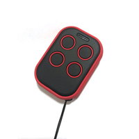 Télécommande universelle sans fil RF pour porte de garage et portail, copie multi-fréquence 280-860 MHz, métal, 4 boutons, arrêt automatique, longue portée