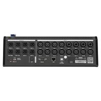Mezclador de Audio MX-16 con Pantalla Táctil y Control Remoto por Software, Mezcladores de Audio Profesionales para Eventos Pequeños y Medianos, Equipo de Sonido