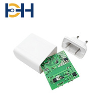 Alimentation électrique AC/DC HD-H HX-6011-AC25W, carte de circuit imprimé PCBA, chargeur mobile rapide USB-C PD, carte de circuit imprimé FR-4, épaisseur de cuivre 1 oz