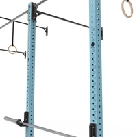 Rack d'alimentation de gymnastique multifonction robuste Rack d'alimentation de fitness Cage de squat d'entraînement mural
