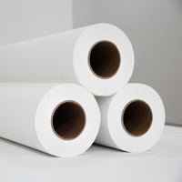 Papier de sublimation à séchage rapide, petit rouleau, 100 g/m², 80 g/m², 90 g/m², 61 g/m², largeur personnalisée 0,61 cm, 1,118 cm, 0,914 mm, 1,62 mm