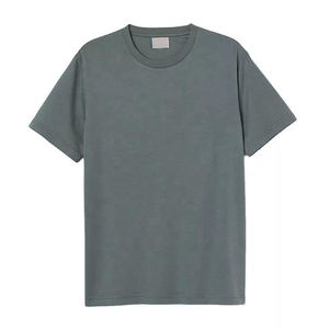 T-shirts d'été pour hommes en gros, personnalisables avec votre propre logo (avant et arrière), vêtements décontractés tendance, respirants - Product Image 4