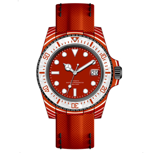 Reloj Deportivo de Lujo NINOS de Fibra de Carbono para Hombre, Cristal de Zafiro, Resistente al Agua 100FT, Reloj de Pulsera Automático de Negocios - Product Image 2