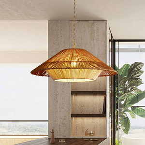 Lampada a sospensione, <span class=keywords><strong>paralume</strong></span> <span class=keywords><strong>in</strong></span> <span class=keywords><strong>corda</strong></span> intrecciata del ristorante, lampada a grappolo - Product Image 2