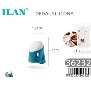 Ditoio in silicone Ilan 1,5x2 cm per protezione durante il cucito - Product Image 3