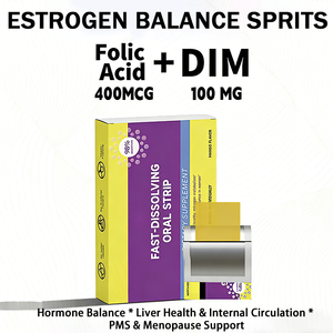 Tiras Orales de Disolución Rápida para el Soporte Hormonal Femenino con DIM <span class=keywords><strong>y</strong></span> Ácido Fólico para el Alivio del SPM <span class=keywords><strong>y</strong></span> el Bienestar en la Menopausia, MOQ Bajo - Product Image 4