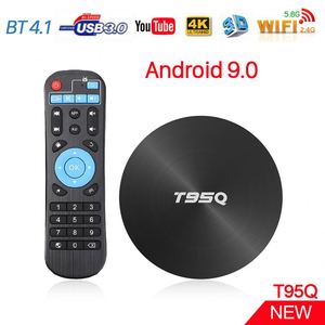 Boîtier TV intelligent 4K <span class=keywords><strong>T95Q</strong></span> Android 8.1 4 Go 64 Go Amlogic S905X2 Quad Core 5.8G 4K Android TV Box <span class=keywords><strong>T95Q</strong></span> - Product Image 2