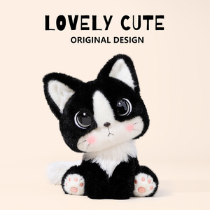 Nuova Bambola di Peluche a Forma di Gattino, Design Cartoonesco, Imbottitura in Cotone PP, Simpatico Gatto Mico, Dimensioni 11-30cm, Regalo Unisex <span class=keywords><strong>per</strong></span> Ragazze 14+, Vendita all'Ingrosso - Product Image 2
