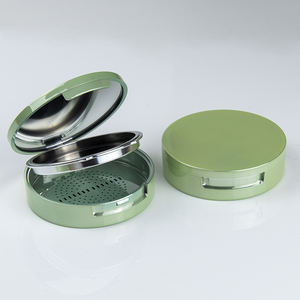 Contenedor de colorete Compacto personalizado Biodegradable ABS plástico vacío colorete polvo de la cara estampado cosméticos de impresión - Product Image 2