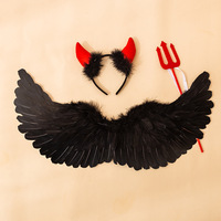 Ailes d'ange en plumes pour adultes, lavables en machine, pour Halloween, festivals, spectacles et performances scéniques – Fournisseur direct